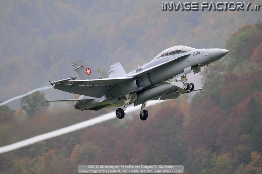 2009-10-08 Meiringen 134 McDonnell Douglas FA-18C Hornet